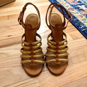 Tory Burch Heeled Sandals, size 8